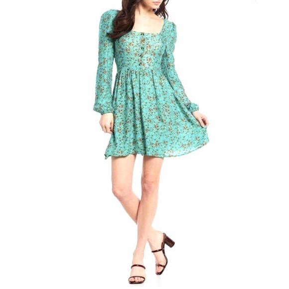 Chelsea & Violet Long Sleeve Prairie Dress Size L - Picture 5 of 11